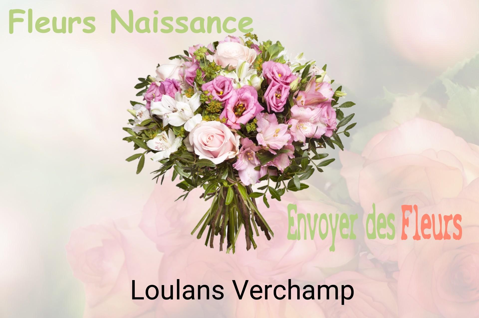 Bouquet de fleurs de naissance livré à Loulans-Verchamp