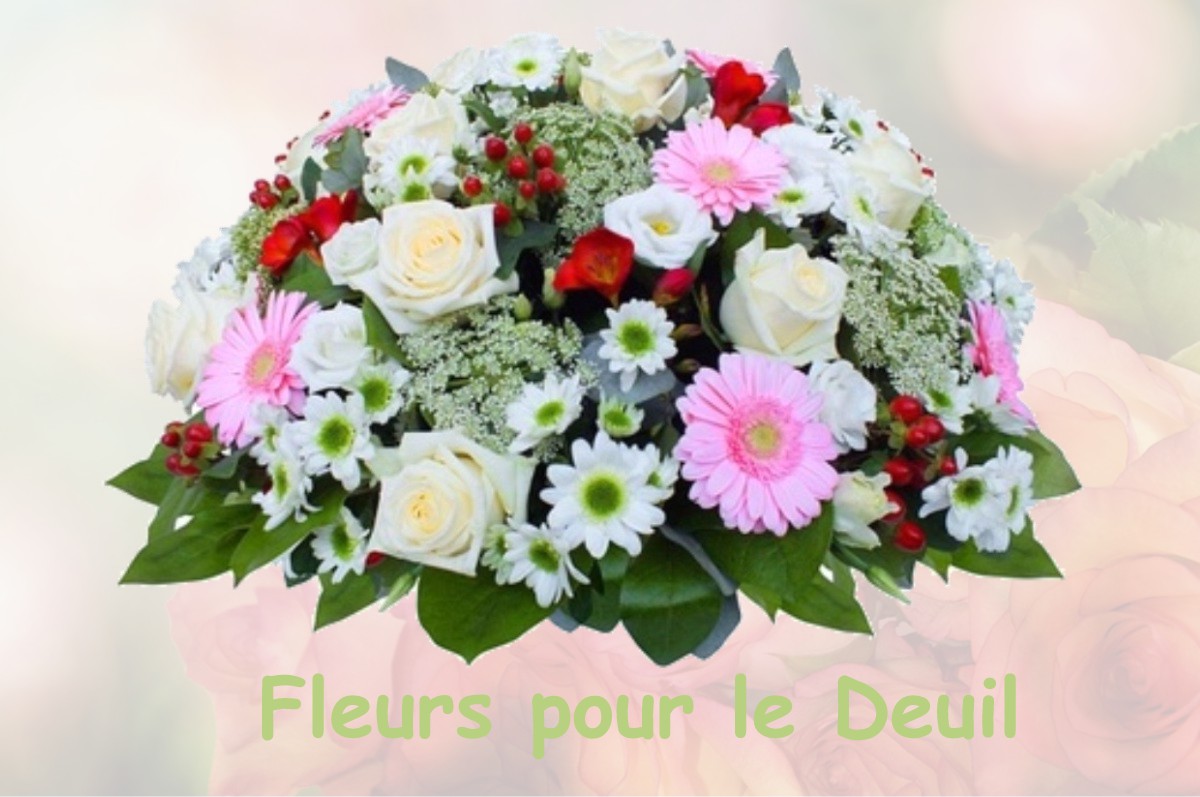 fleurs deuil LOULANS-VERCHAMP